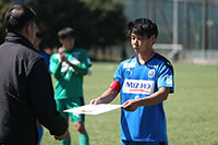 準優勝の東京ユナイテッド・近藤選手。